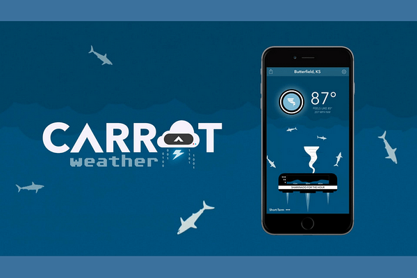Carrot Weather App