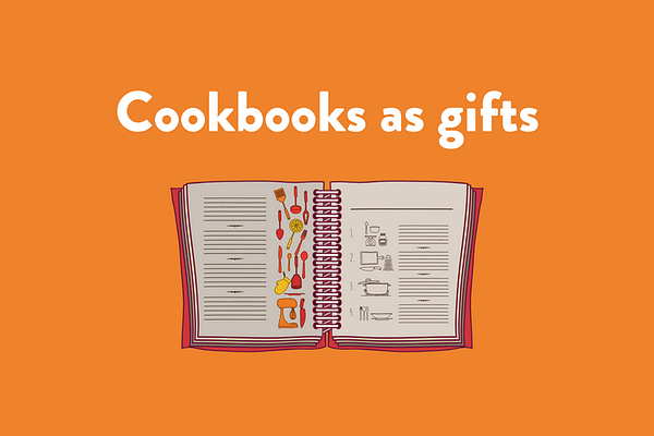 Cookbooks as gifts