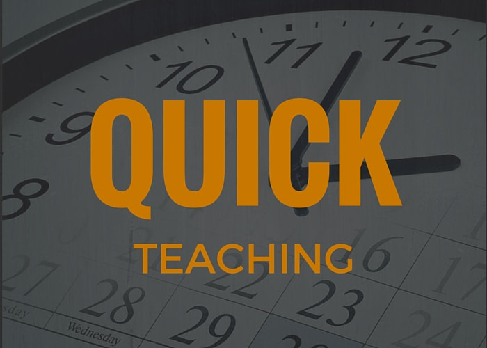 quick-teaching