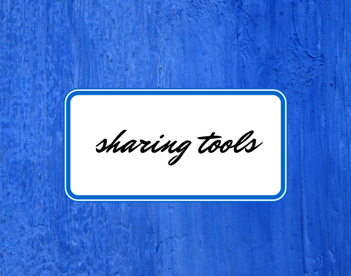sharing tools