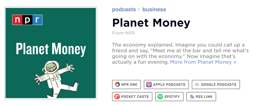 Planet Money Podcast