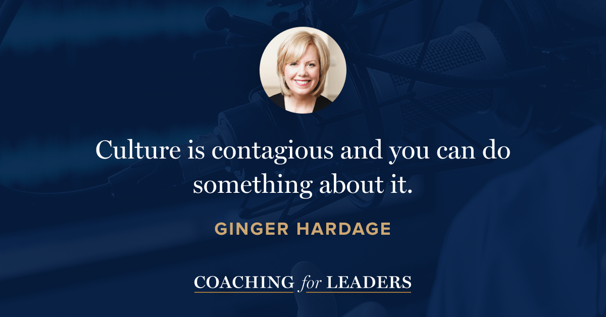 Culture is contagious and you can do something about it.