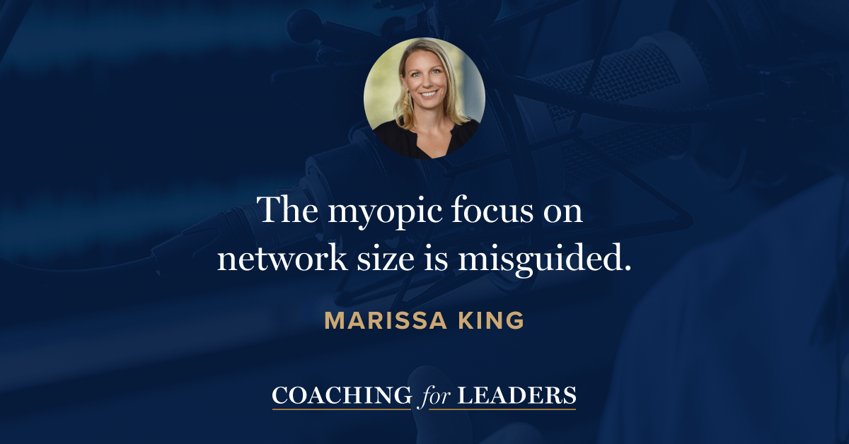 The myopic focus on network size is misguided.