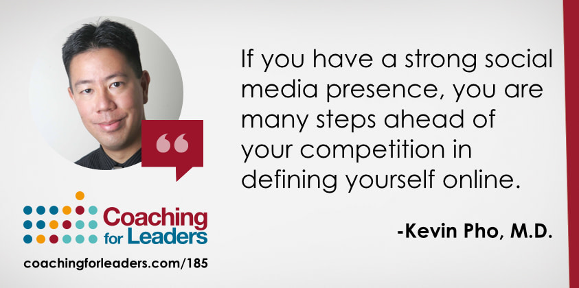 If you have a strong social media presence, you are many steps ahead of your competition in defining yourself online.