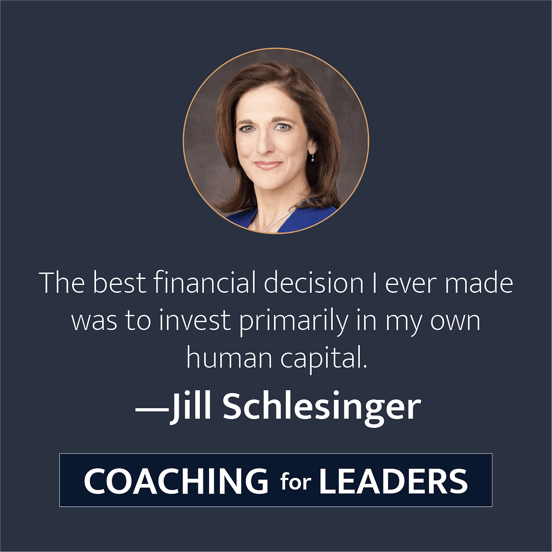 The best financial decision I ever made was to invest primarily in my own human capital.