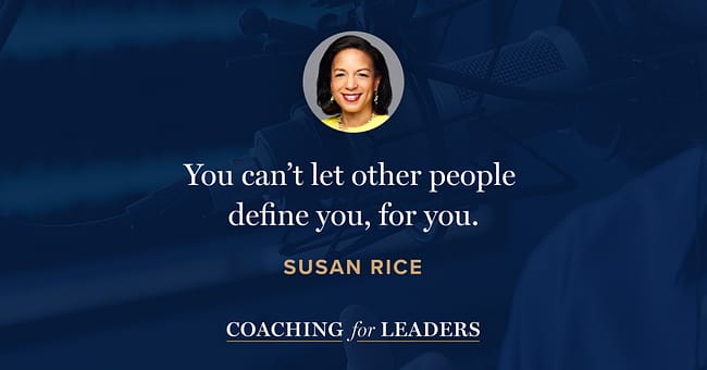 You can’t let other people define you, for you.