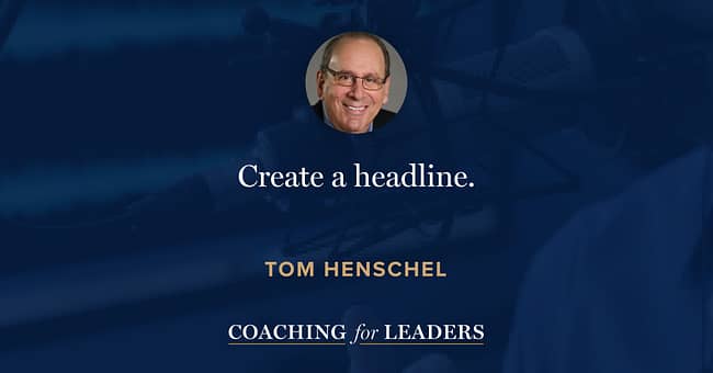 Create a headline.