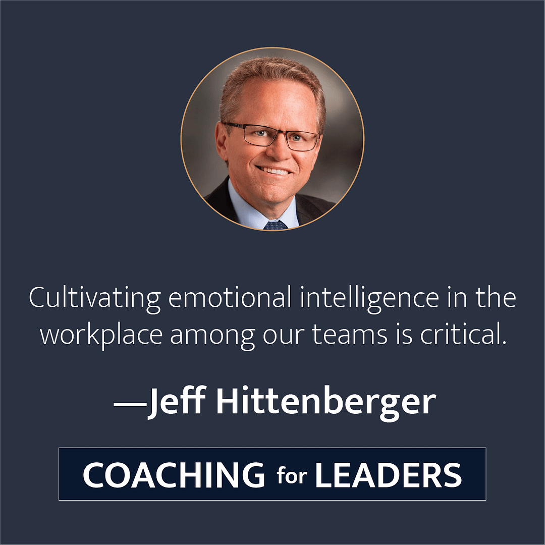 Cultivating emotional intelligence is the workplace among our team is critical.