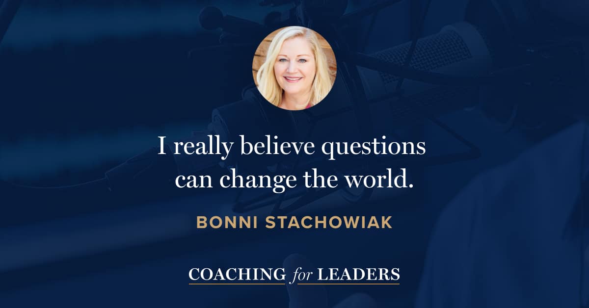 I really believe questions can change the world.