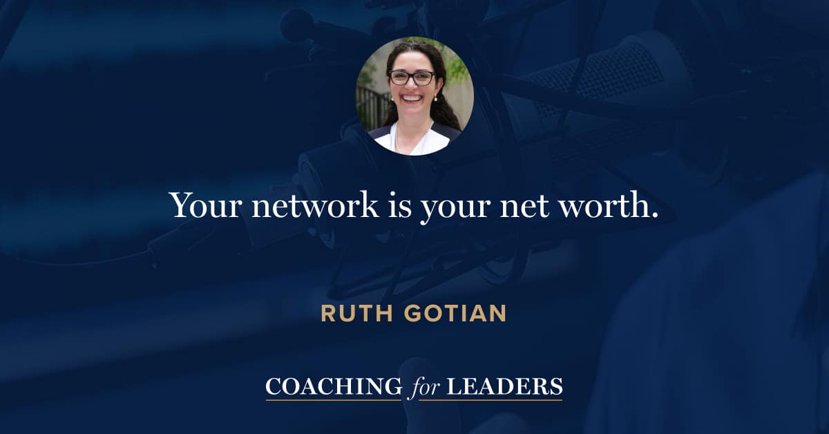 Your network is your net worth