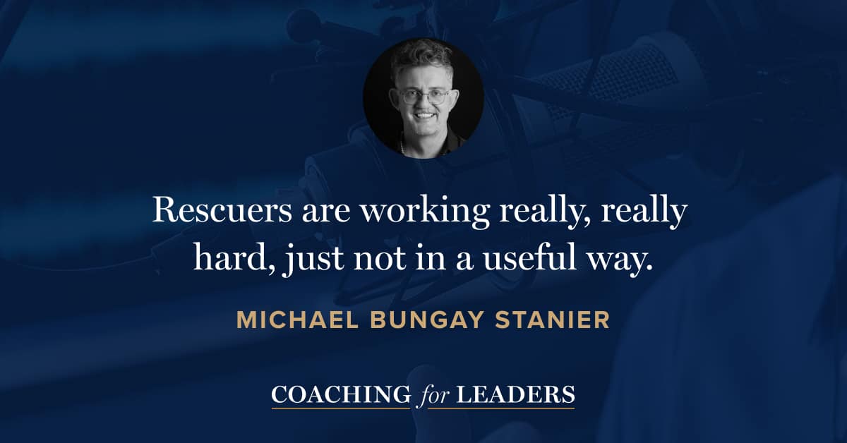 Rescuers are working really, really hard, just not in a useful way.