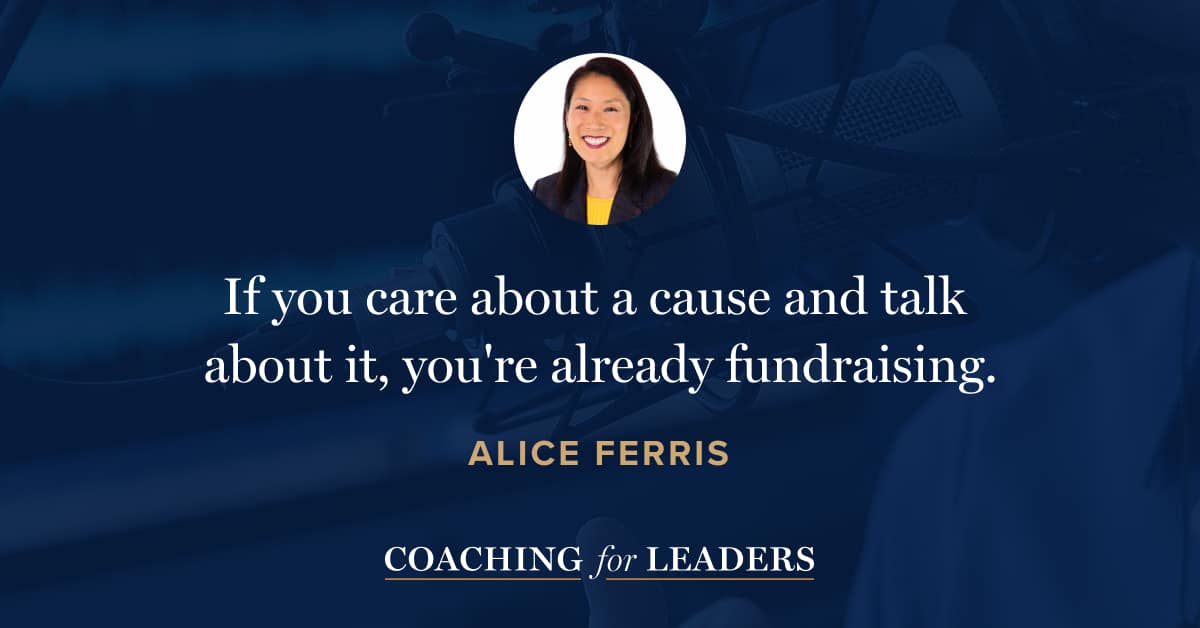 If you care about a cause and talk about it, you're already fundraising.