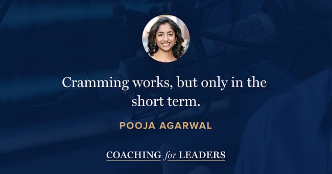 Cramming works, but only in the short term.