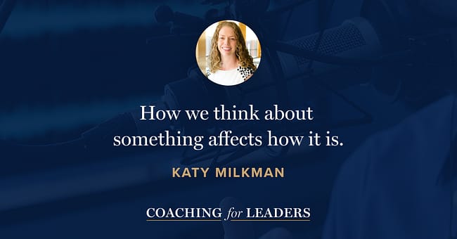 How we think about something affects how it is.