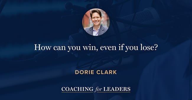 How can you win, even if you lose?