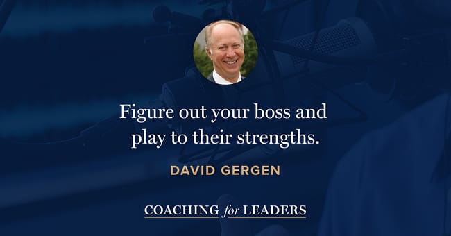 Figure out your boss and play to their strengths.