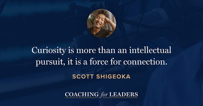 Curiosity is more than just an intellectual pursuit, it is a force for connection.