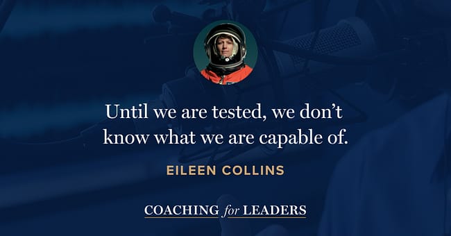 Until we are tested, we don’t know what we are capable of.