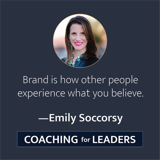 Brand is how other people experience what you believe.