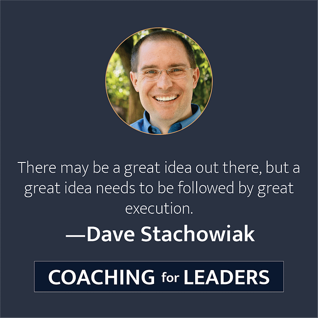 There may be a great idea out there, but a great idea needs to be followed by great execution.