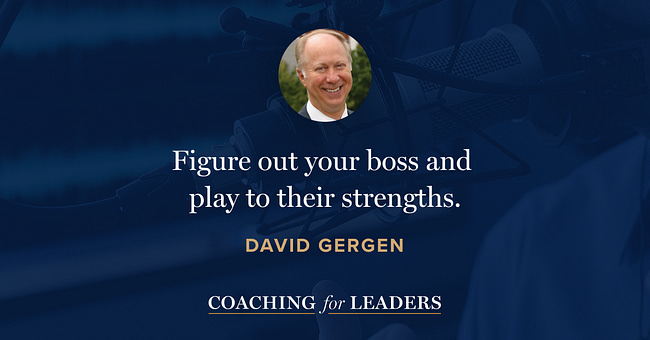 Figure out your boss and play to their strengths.