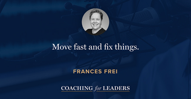 Move fast and fix things.