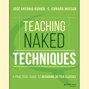 Teaching Naked Techniques