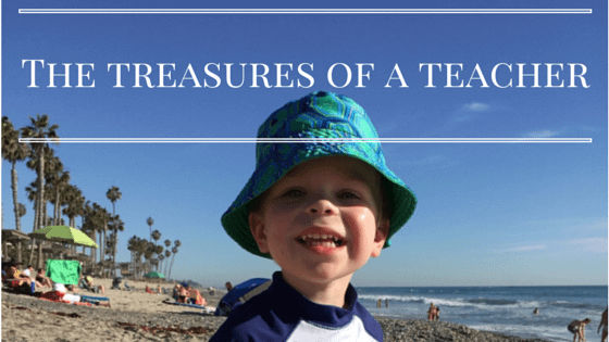The treasures of a teacher