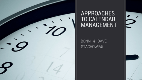 Approaches to Calendar Management