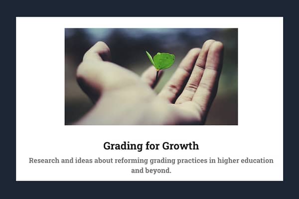 Grading for Growth