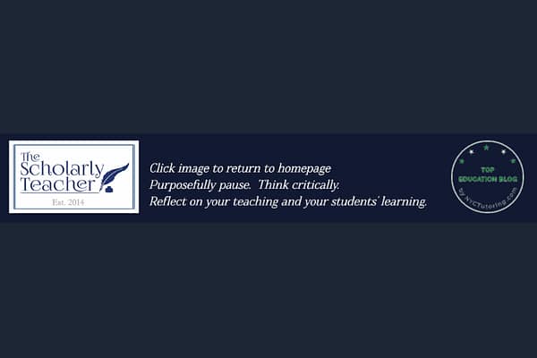 Scholarly Teaching Blog