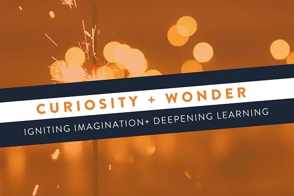 Fireworks in the background: Curiosity and wonder - unlocking imagination
