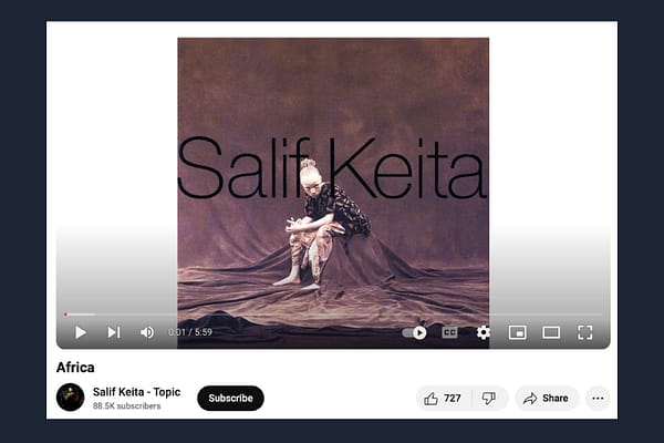 Africa, Salif Keita