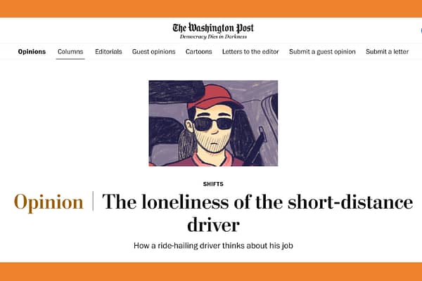 The loneliness of the short-distance driver