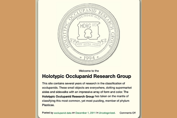 Holotypic Occlupanid Research Group