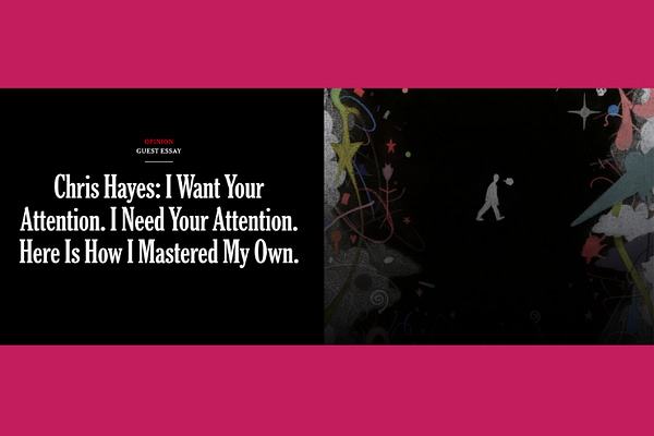 I want your attention. I need your attention. Here is how I mastered by own