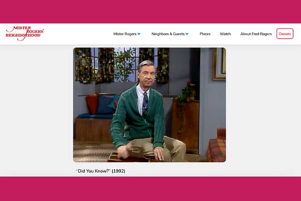 “Did You Know?” Song by Mister Rogers