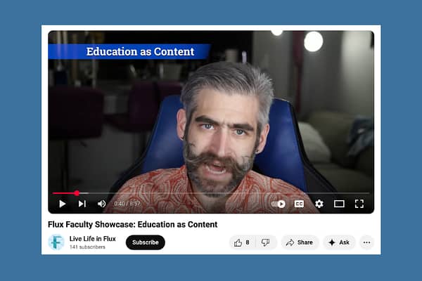 Education as Content