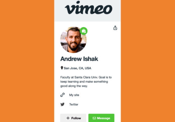 Andrew Ishak’s Vimeo Page