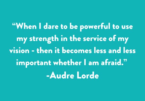 Audre Lorde quote