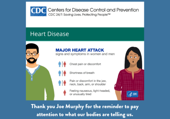 Be Aware of the Symptoms of Heart Attack
