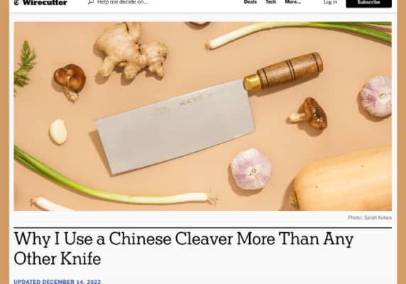 Chinese Vegetable Knife