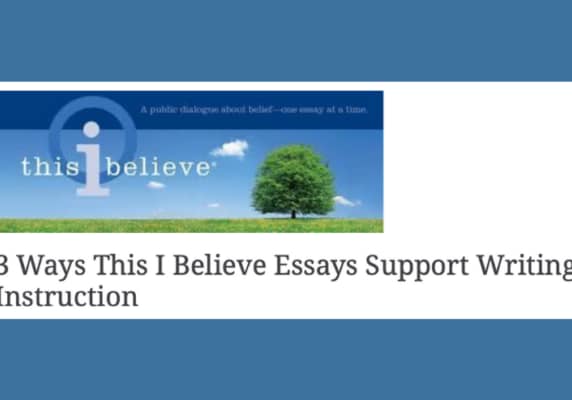 Deanna Mascle’s This I Believe Post