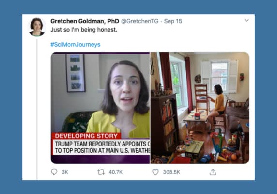 Gretchen Goldman: “Just so I’m being honest”