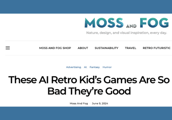 These AI Retro Kid’s Games Are So Bad They’re Good on Moss and Fog