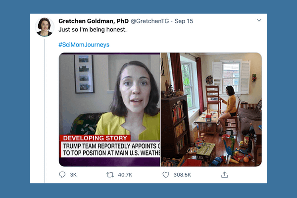 Gretchen Goldman: “Just so I’m being honest”