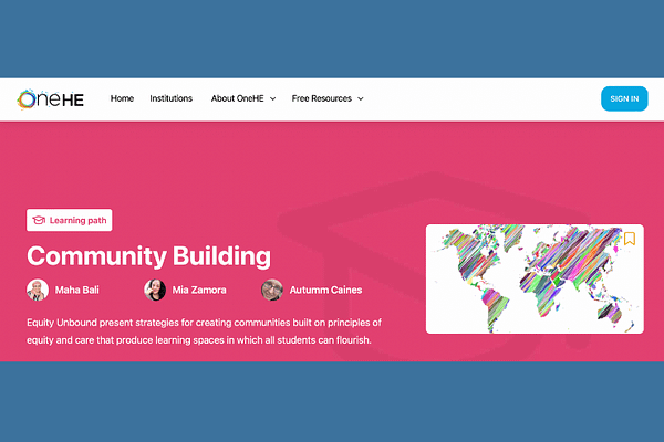 OneHE Community Building Online