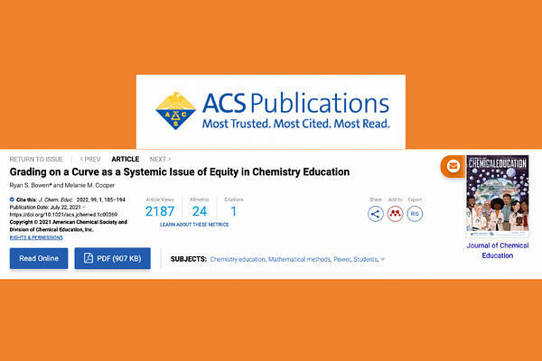 Grading on a Curve as a Systemic Issue of Equity in Chemistry Education