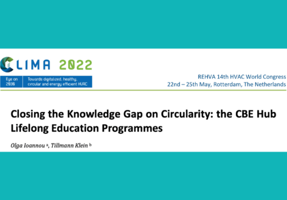 Closing the Knowledge Gap on Circularity