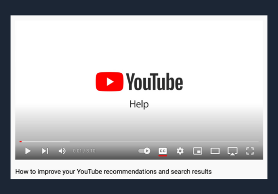 Fine-Tune Your Recommended Videos on YouTube